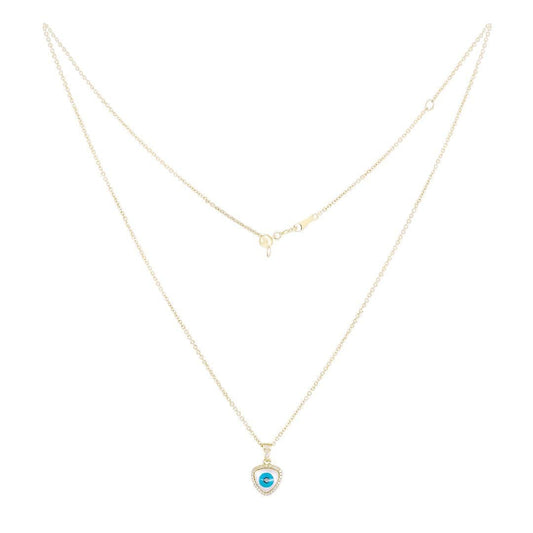 Cat Eye Gold Necklace - Natkina