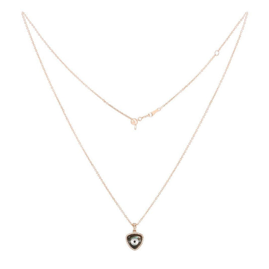 Cat Eye Rose Gold Necklace - Natkina