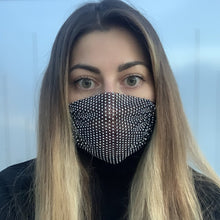 Load image into Gallery viewer, Crystal Face Mask - Natkina
