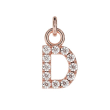 Load image into Gallery viewer, Personalised Silver Pendant Small Letter
