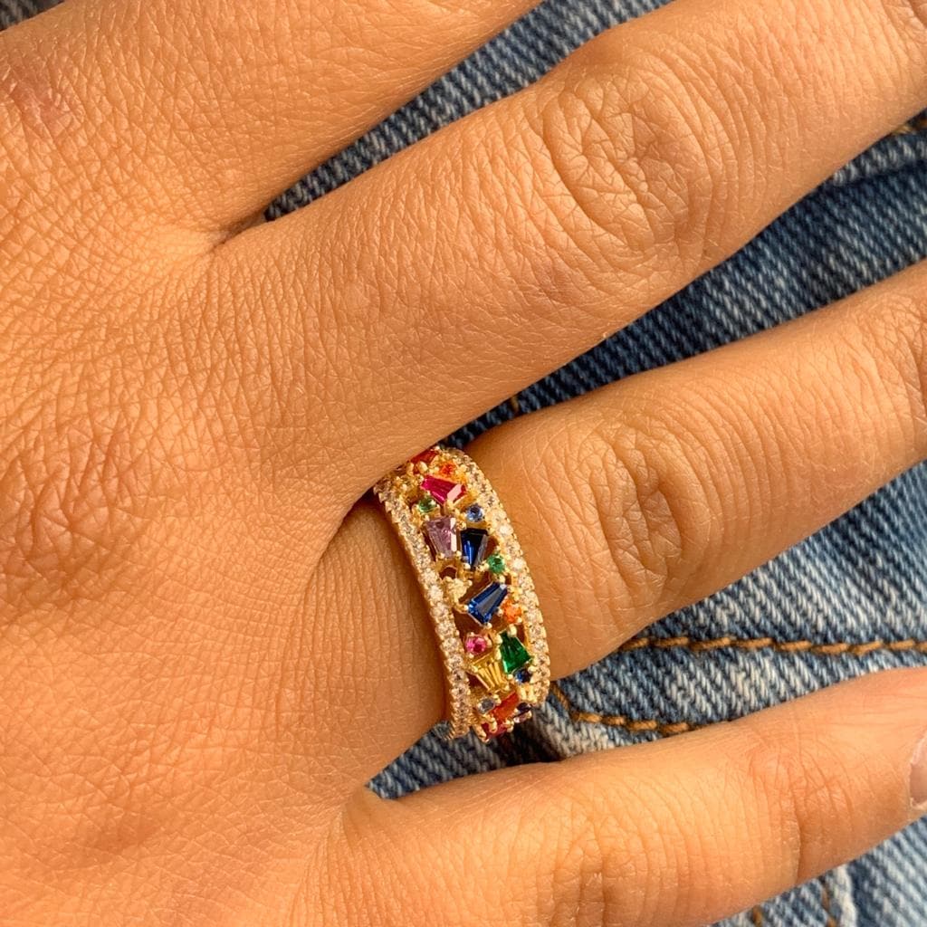 Double Rainbow Ring - Natkina