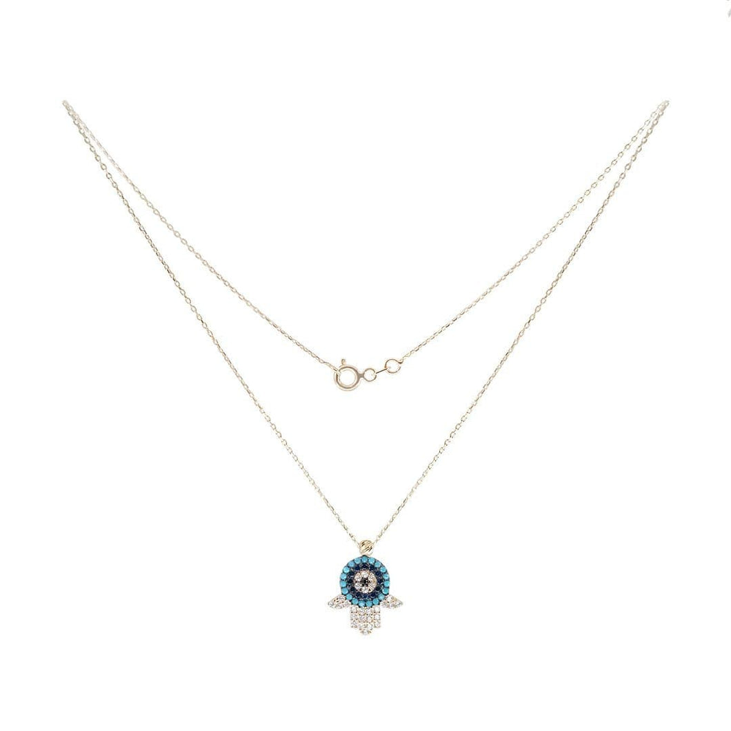 Fatima Gold Necklace - Natkina