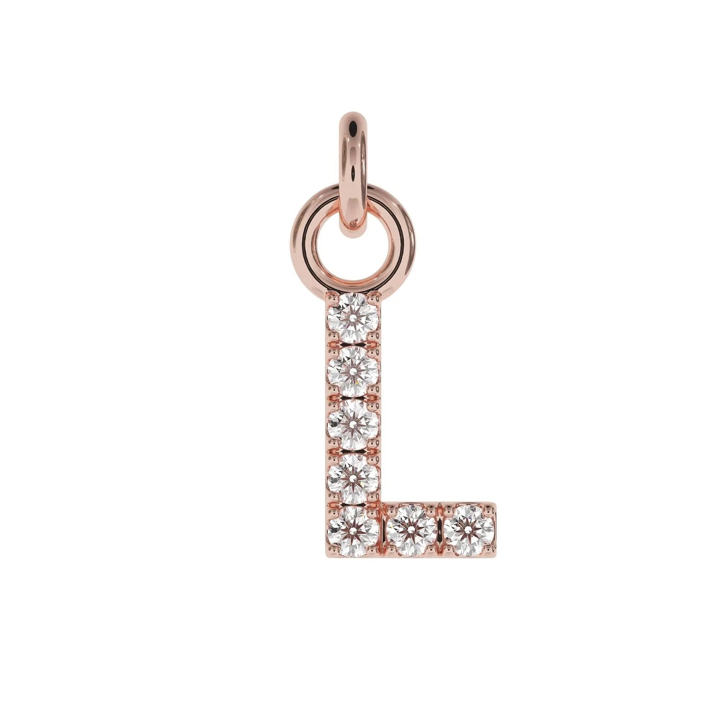 Personalised Silver Pendant Small Letter