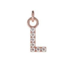 Load image into Gallery viewer, Personalised Silver Pendant Small Letter
