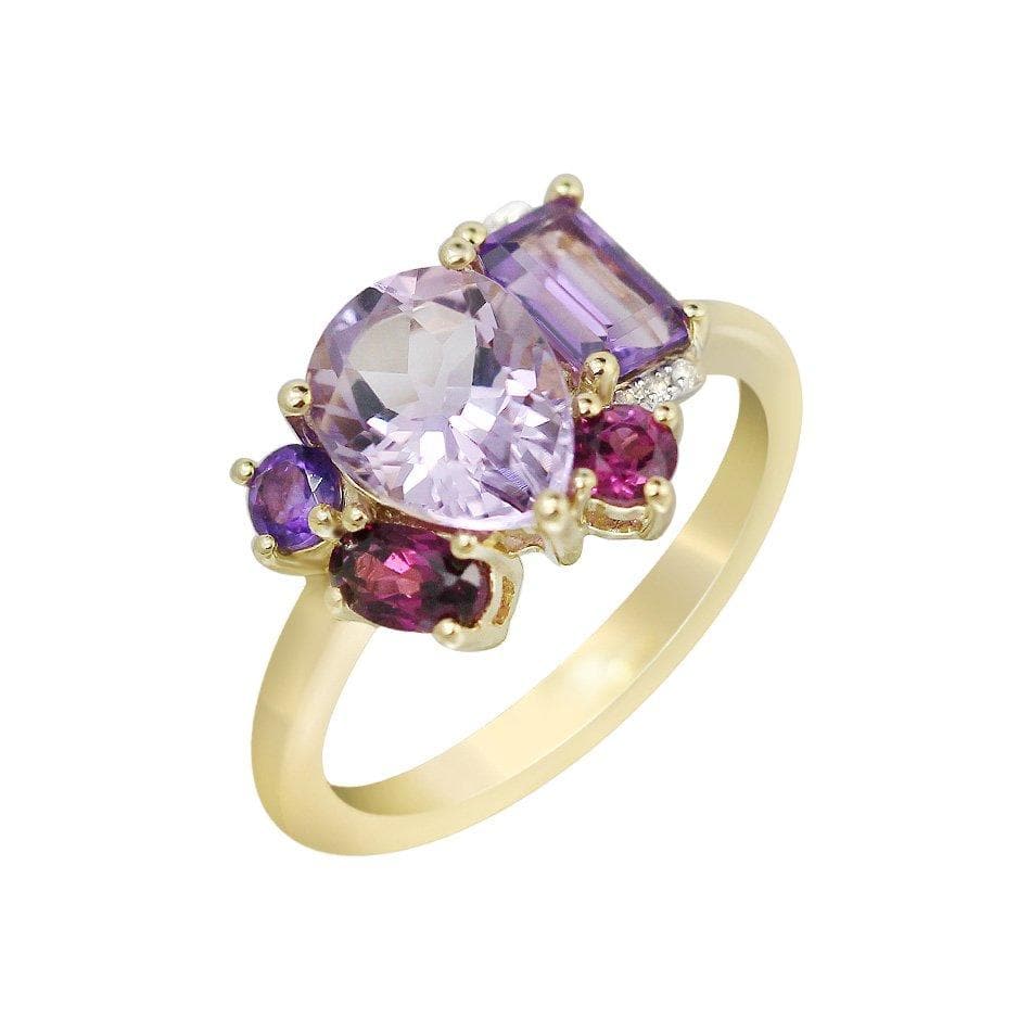 Mila Amethyst Ring - Natkina