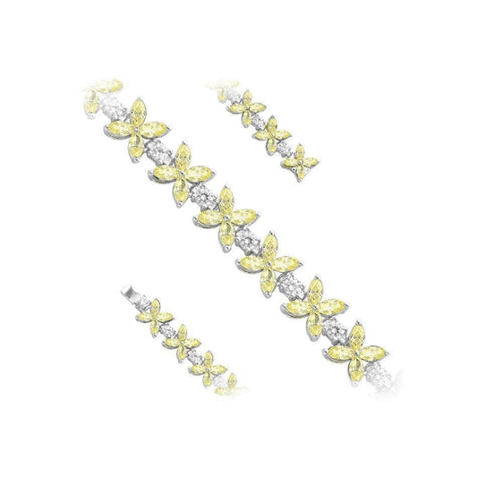 Multi-flower Bracelet - Natkina