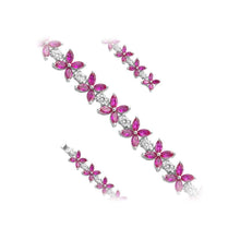 Load image into Gallery viewer, Multi-flower Bracelet - Natkina
