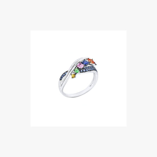 Multisapphire ring - Natkina