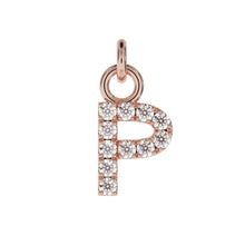 Load image into Gallery viewer, Personalised Silver Pendant Small Letter
