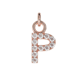Personalised Silver Pendant Small Letter