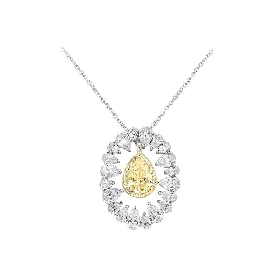 Pear Center necklace - Natkina