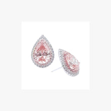 Load image into Gallery viewer, Pear Stone Silver Earrings Baby Essenia - Natkina
