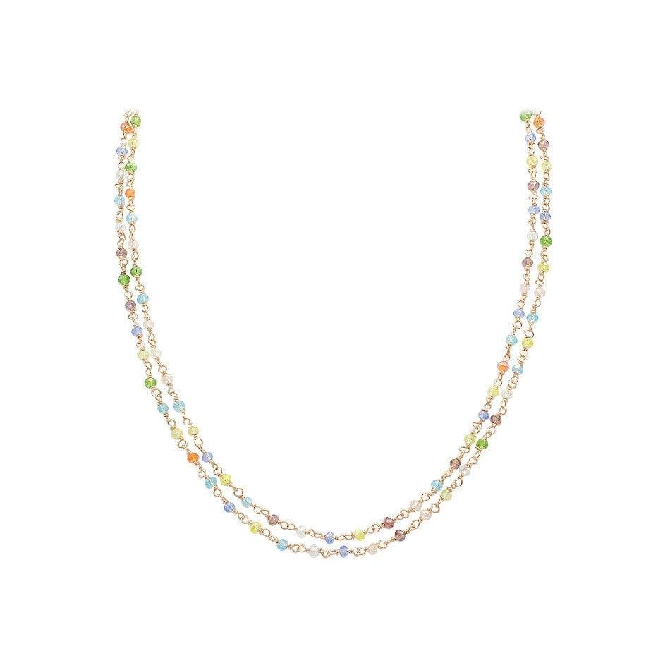 Personalise Your Double Beads Necklace - Natkina