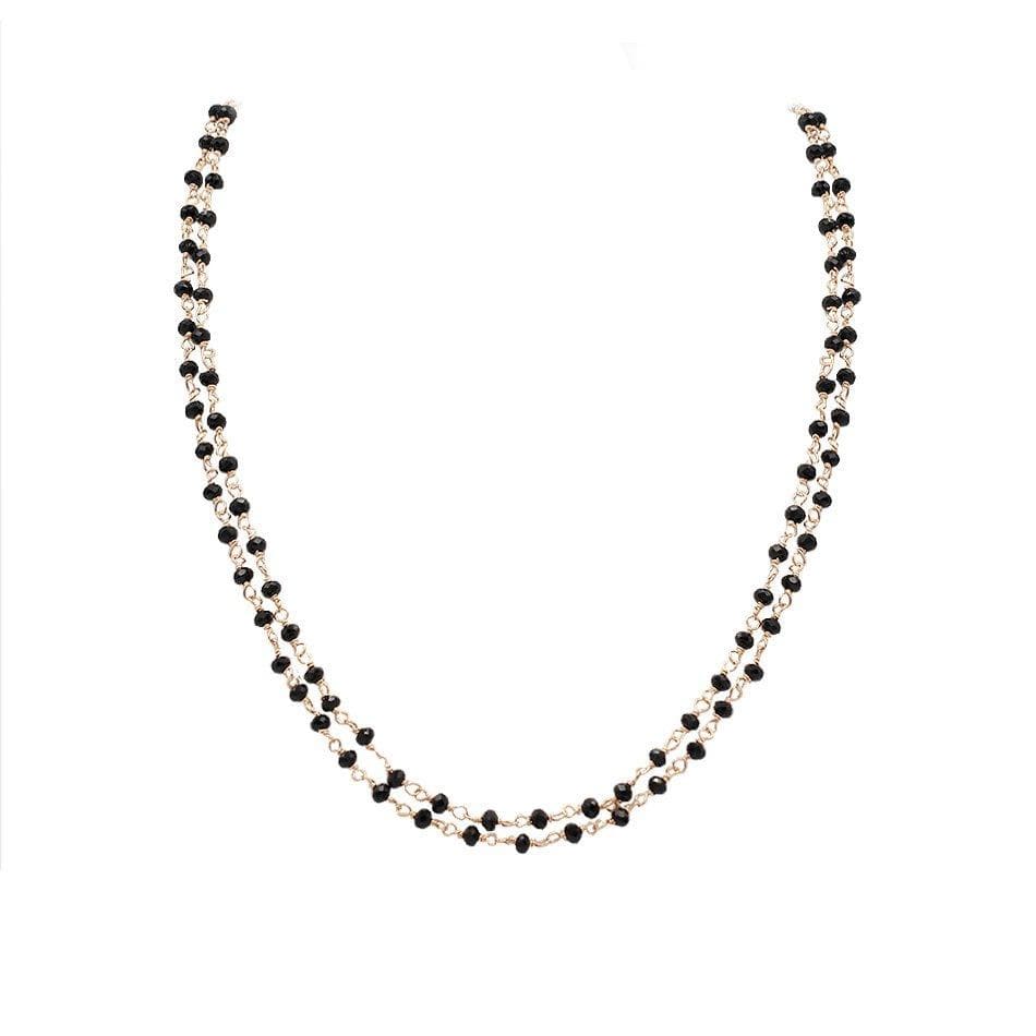 Personalise Your Double Beads Necklace - Natkina