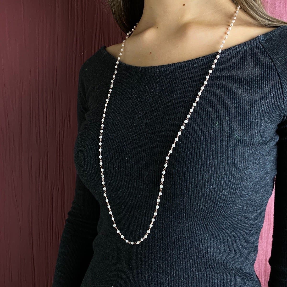 Personalise Your Double Beads Necklace - Natkina