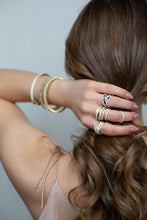 Load image into Gallery viewer, Double Chain Silver Ring
