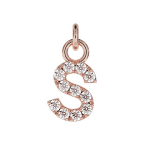 Personalised Silver Pendant Small Letter