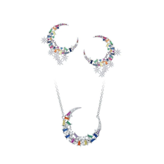 Semi-Moon Rainbow Set - Natkina