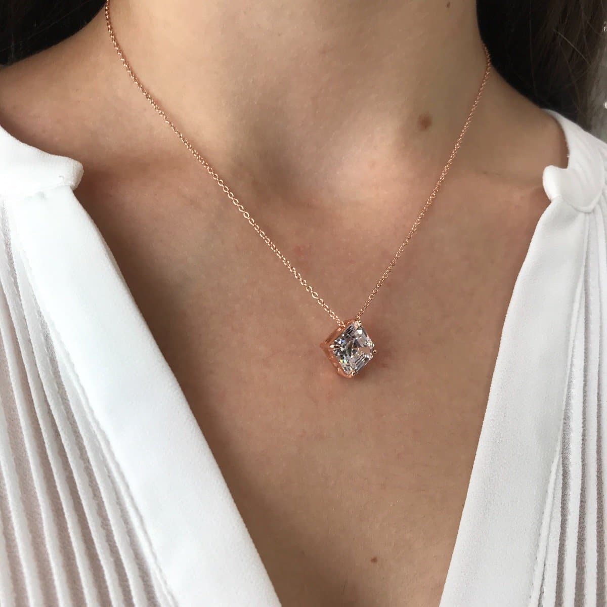 Square large Necklace - Natkina