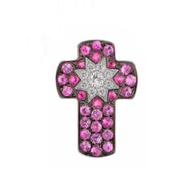 Load image into Gallery viewer, Star Cross Pendant Ruby - Natkina
