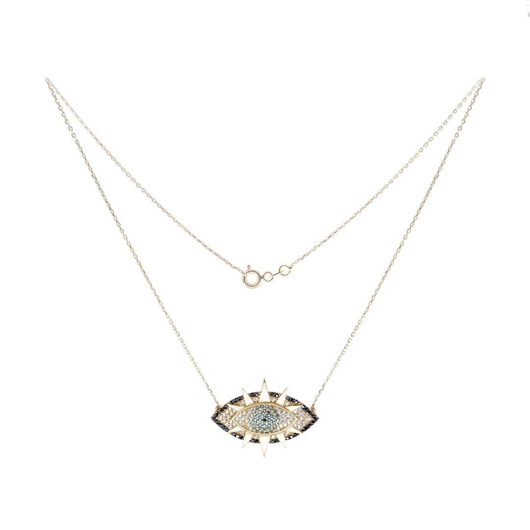 Star Eye Gold Necklace - Natkina