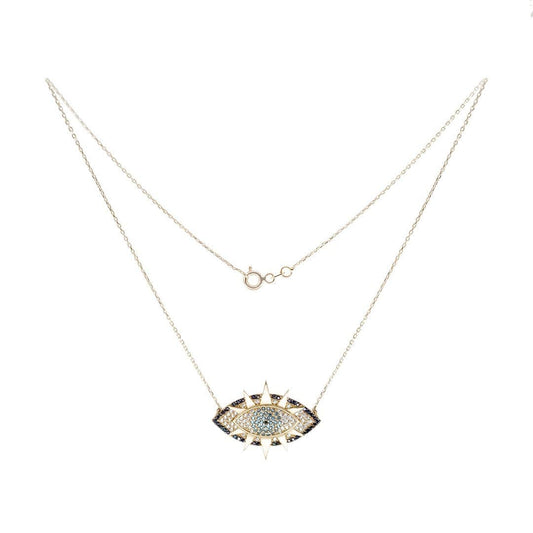 Star Eye Gold Necklace - Natkina
