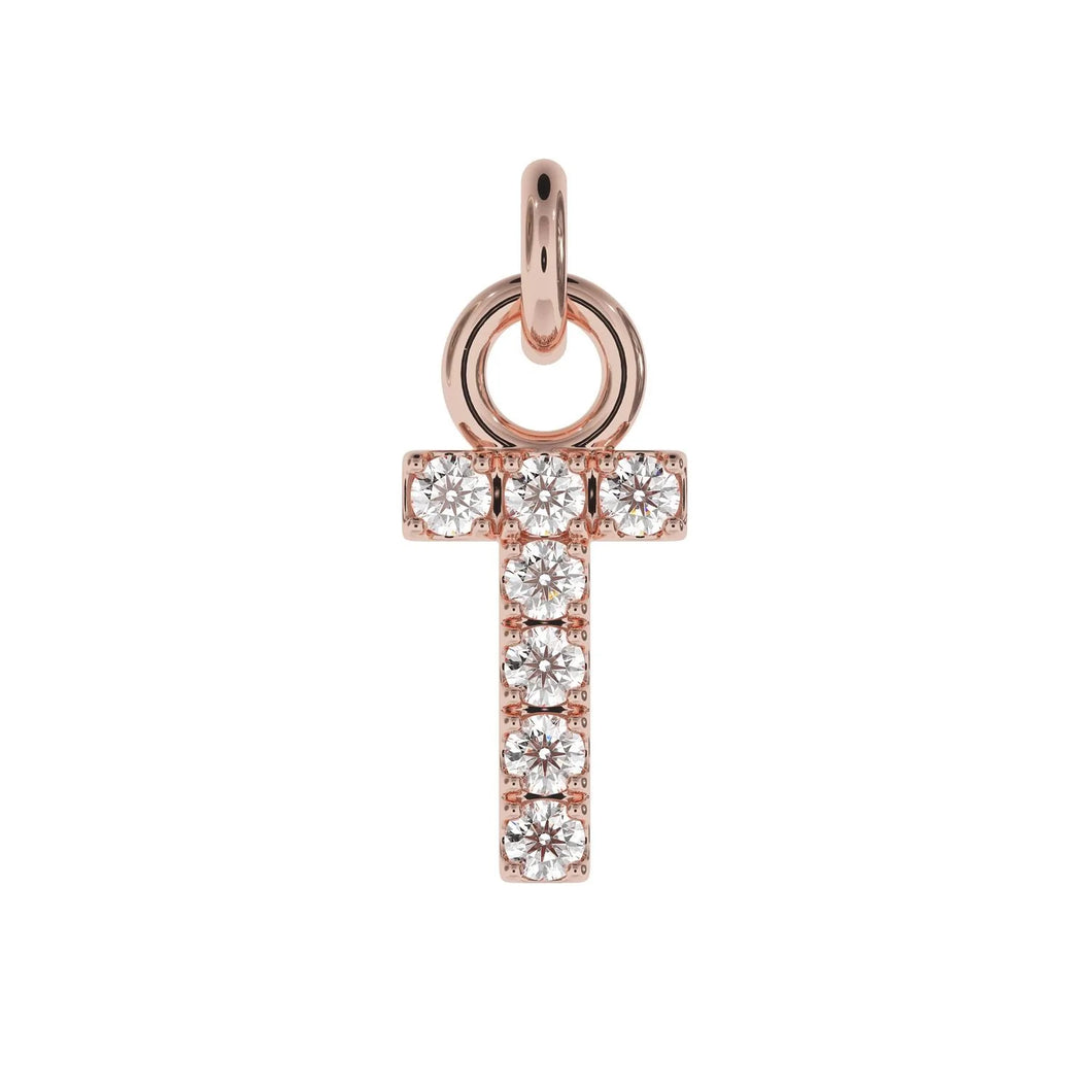 Personalised Silver Pendant Small Letter