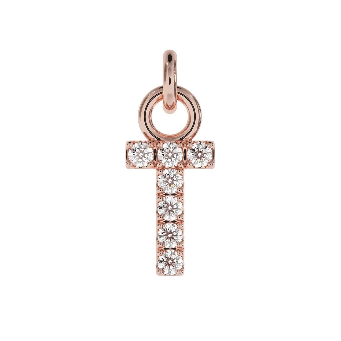 Personalised Silver Pendant Small Letter