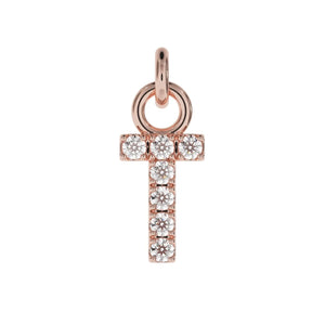Personalised Silver Pendant Small Letter