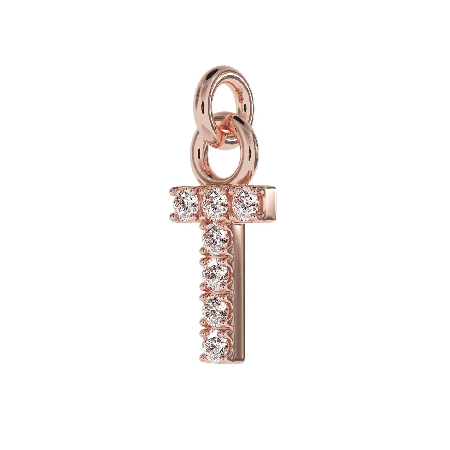 Personalised Silver Pendant Small Letter