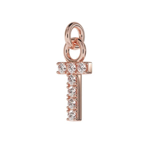Personalised Silver Pendant Small Letter
