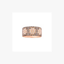 Load image into Gallery viewer, Trio Star ring wide Champagne Diamond - Natkina
