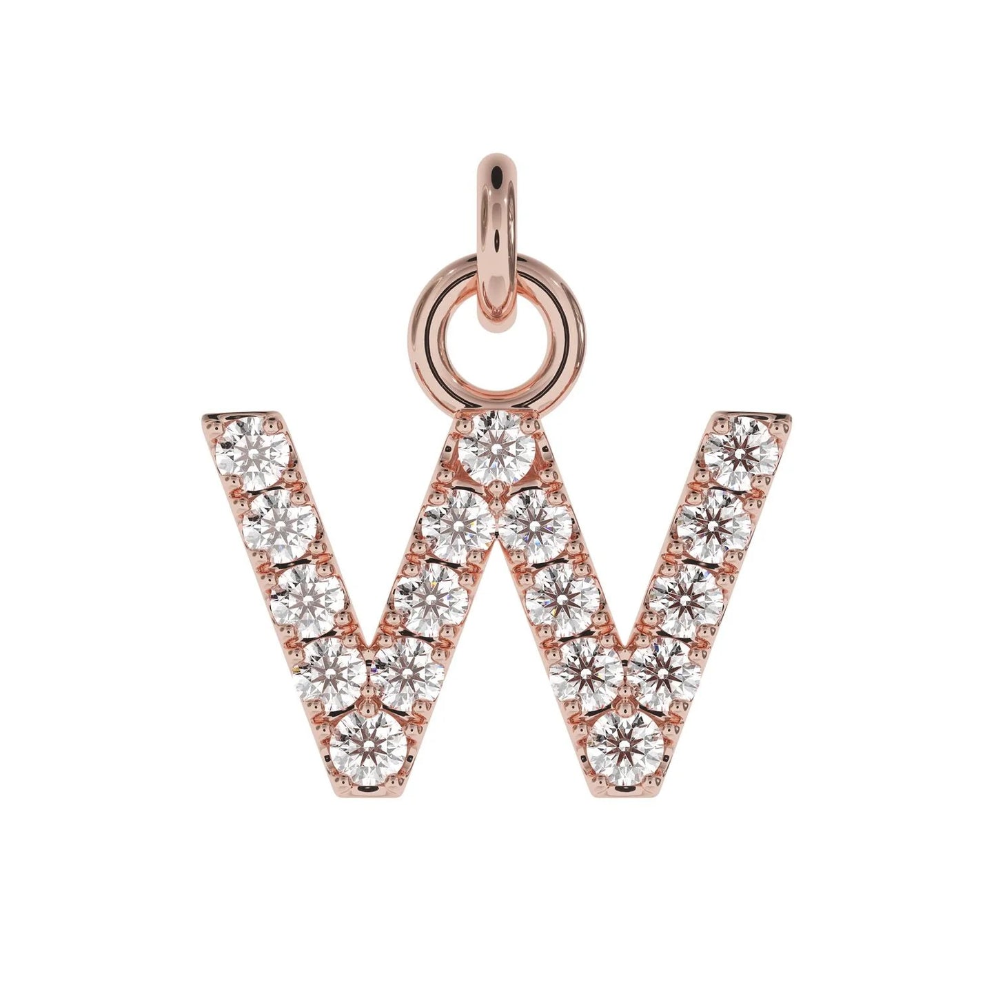 Personalised Silver Pendant Small Letter