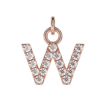 Load image into Gallery viewer, Personalised Silver Pendant Small Letter
