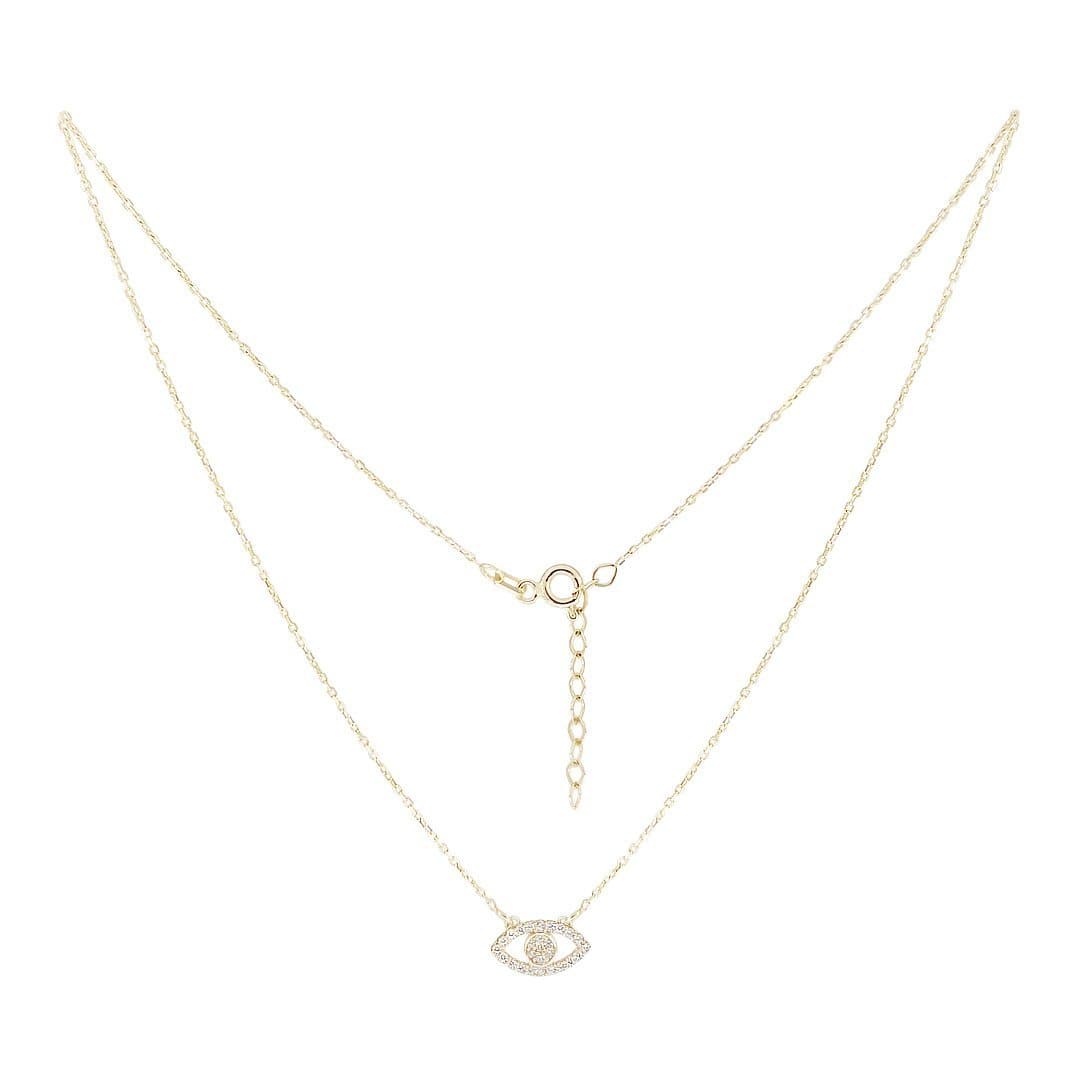 White Eye Necklace - Natkina