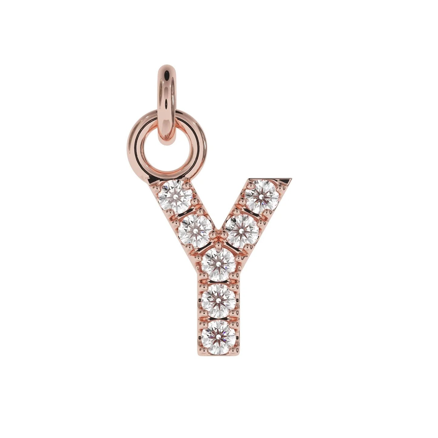 Personalised Silver Pendant Small Letter