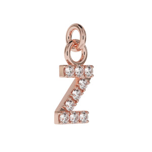Personalised Silver Pendant Small Letter